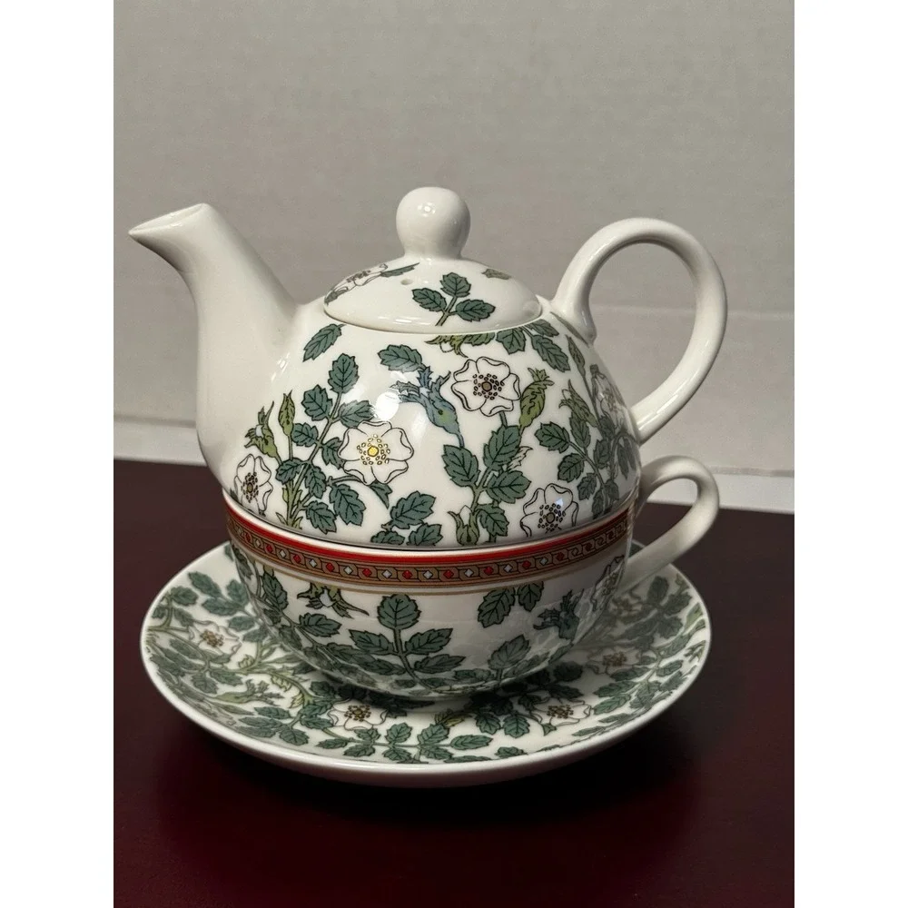 Gardenia Charm Fine Porcelain Tea For One Set